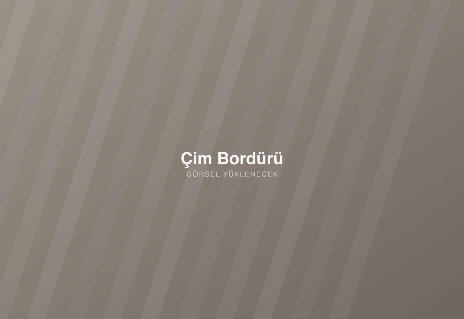Çim Bordürü