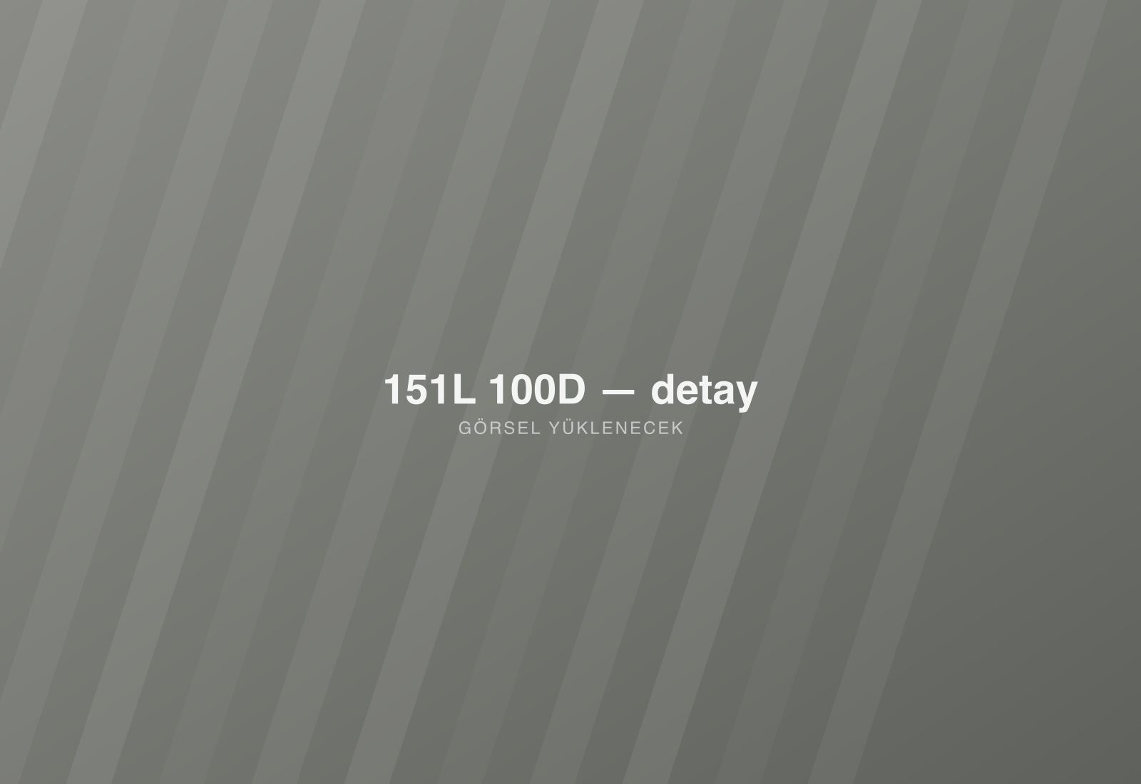151L 100D — detay