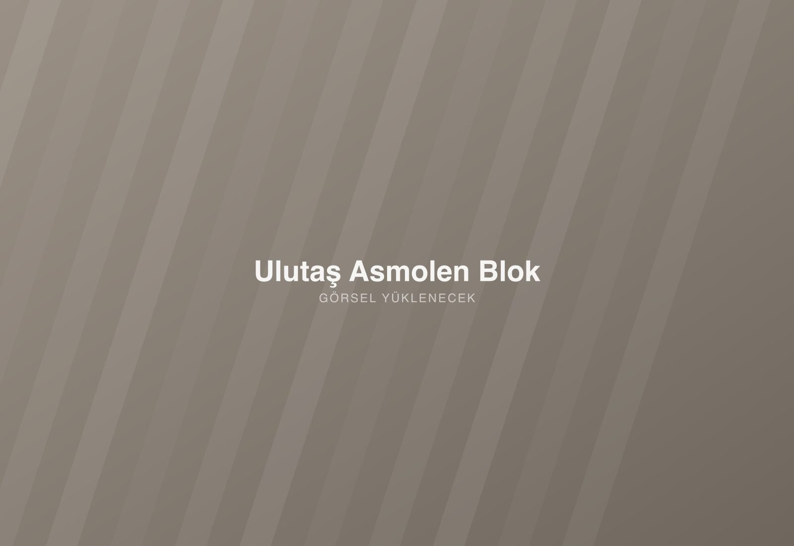 Ulutaş Asmolen Blok