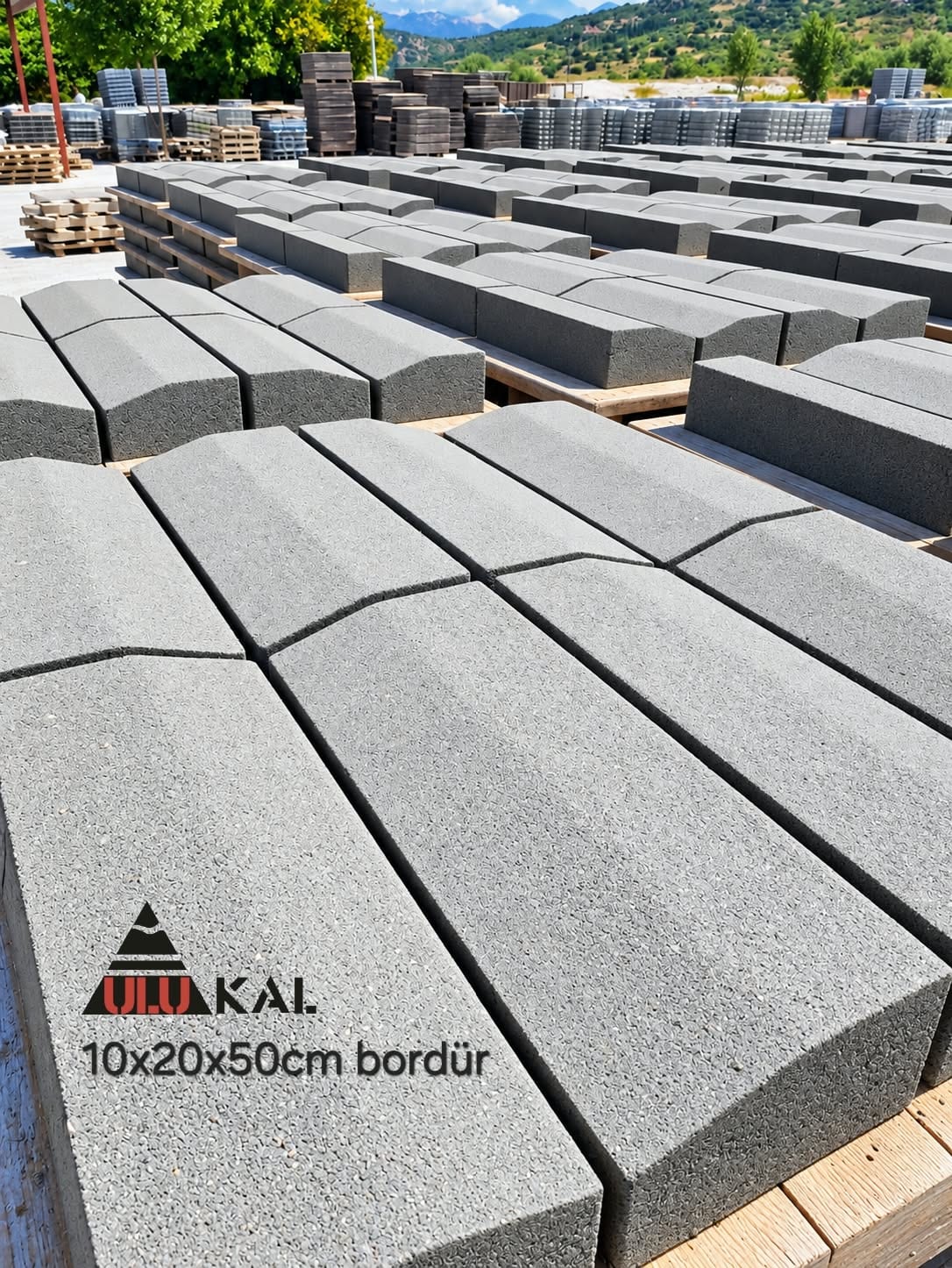 10x20x50cm bordür