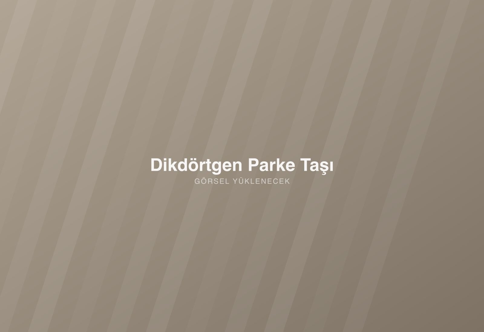 Dikdörtgen Parke Taşı