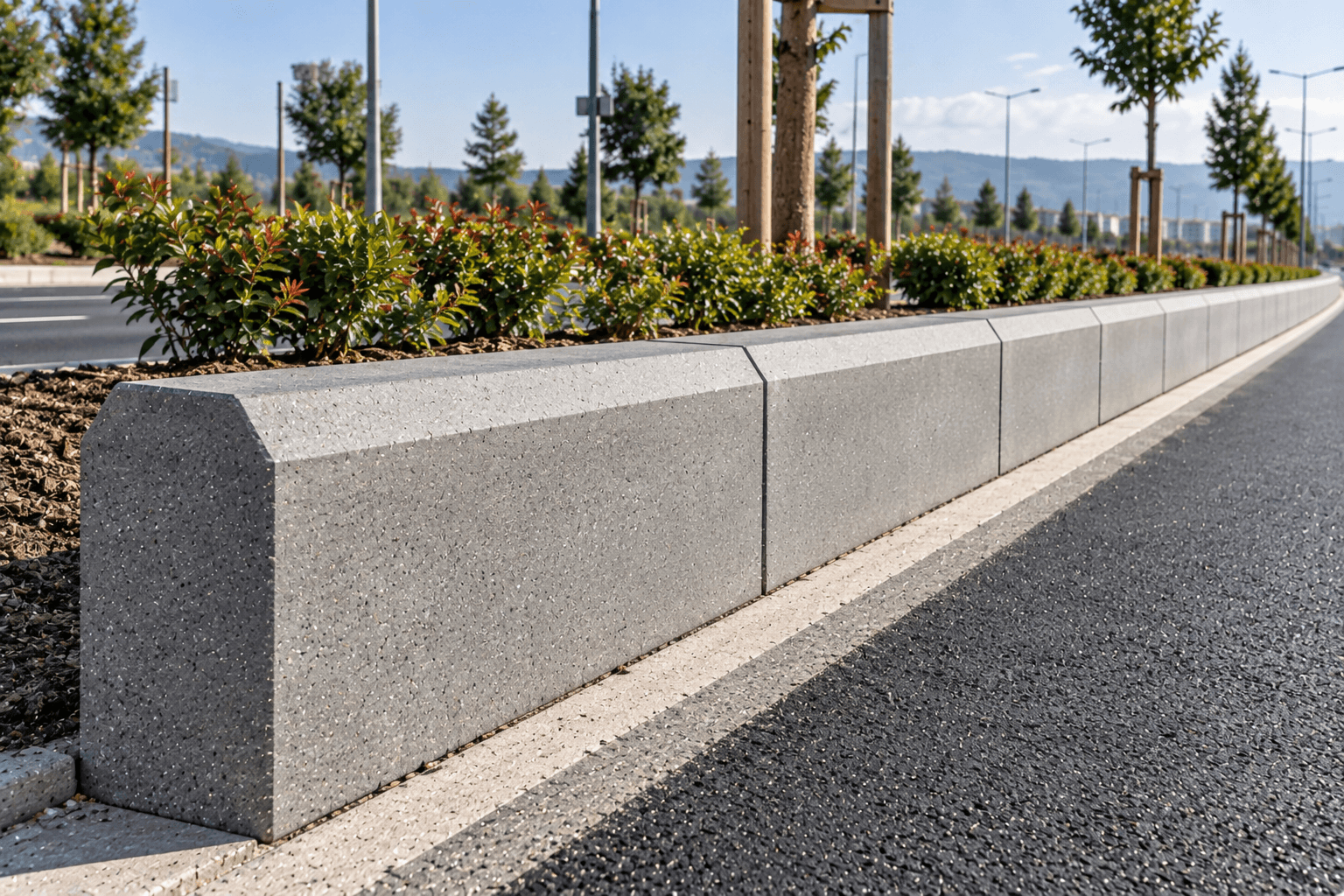 Beton Bordür 18x30x50