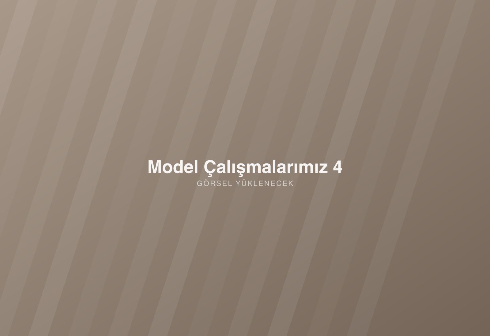 Model Çalışmalarımız 4
